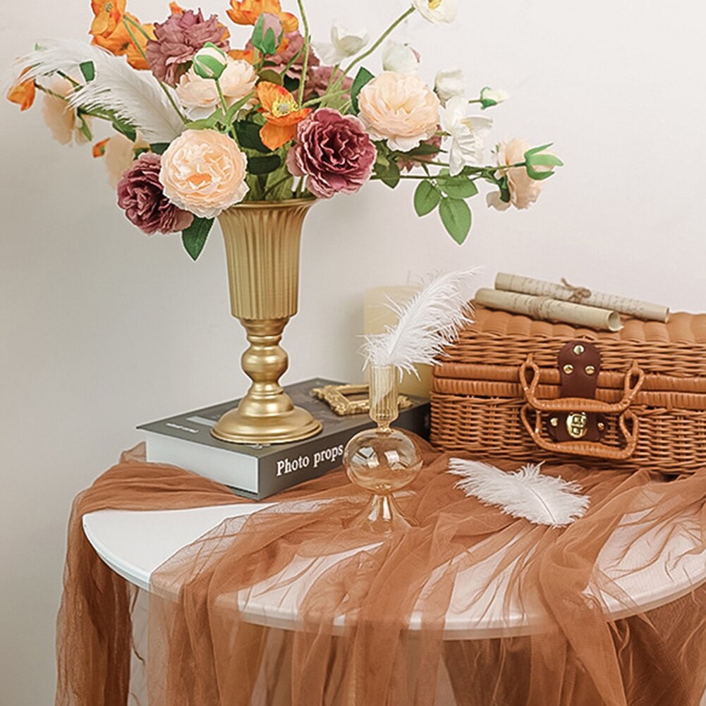 Verfrommeld Fotografie Achtergronden Tule Gaas Achtergrond Studio Foto Fotografie Video Stilleven Schieten Props Home Decor Shoot Prop