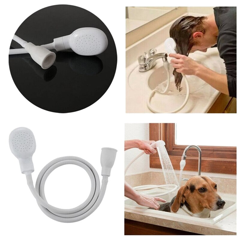 1.2M Bath Heads Pet Shower Tap Hose Shower Sprays Faucet Spray Drains Strainer