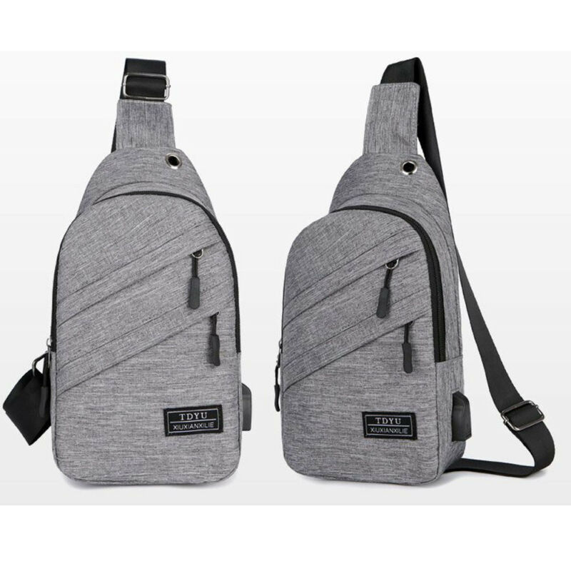 tout Style hommes femmes Nylon bandoulière épaule poitrine Cycle sac à bandoulière quotidien voyage sac à dos