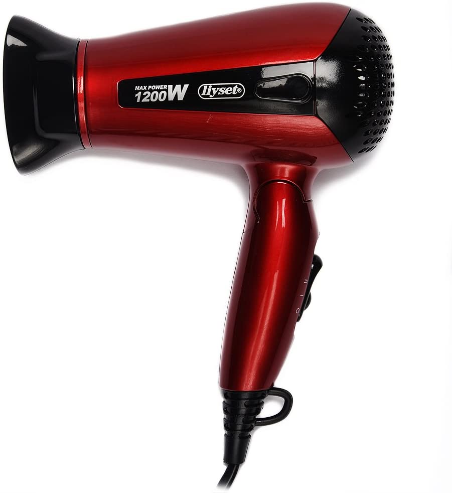 Liyset secador de pelo para peluquería y peluquería de 1600/1200w con enchufe europeo, secador de pelo con potencia Real de 2300w, secador de pelo para salón