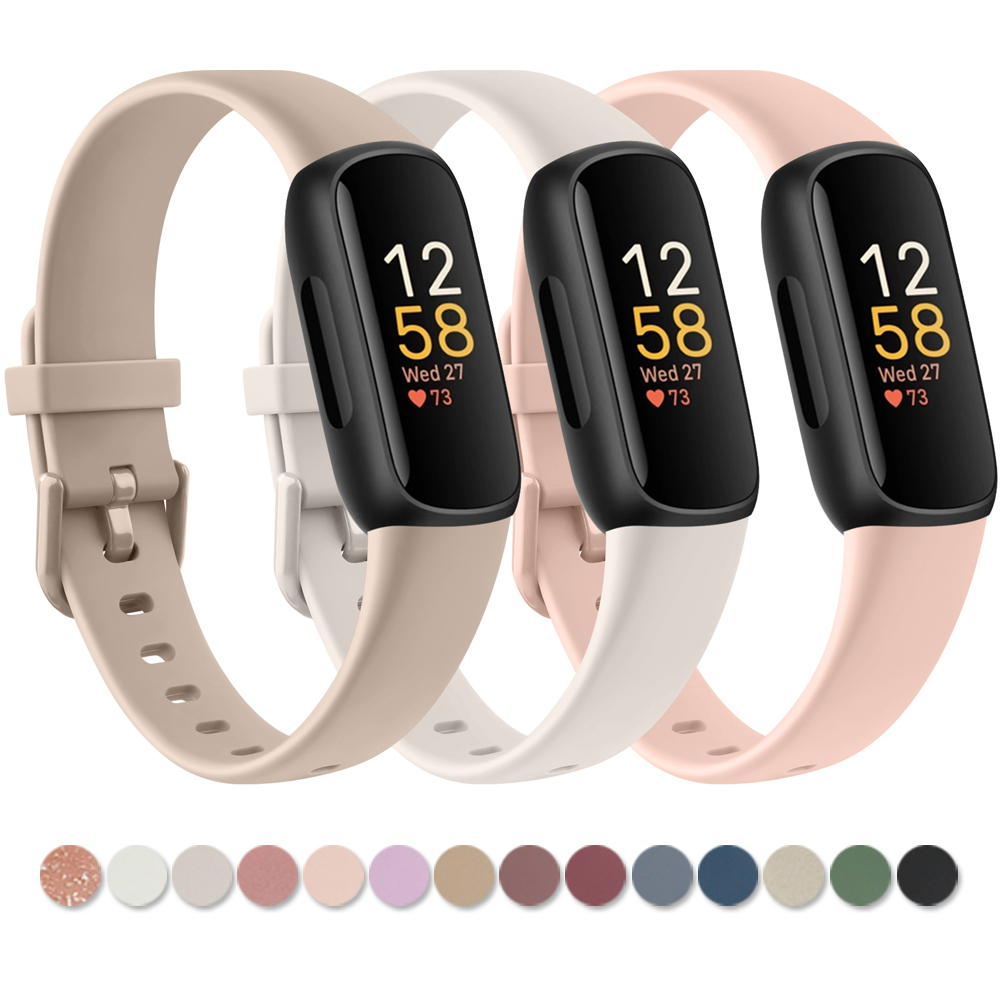 Correa de silicona suave para Fitbit inspire 3/inspire 2, correa de reloj ajustable, pulsera para Fitbit inspire 2 3