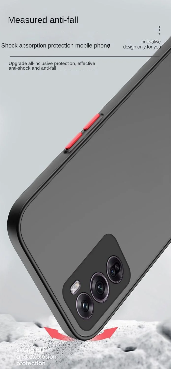 Voor OPPO Reno 12 Pro Case Hard PC Transparant Matte Magnetische Beschermende Cover Case Voor OPPO Reno 12 12 Pro volledige Cover Shell