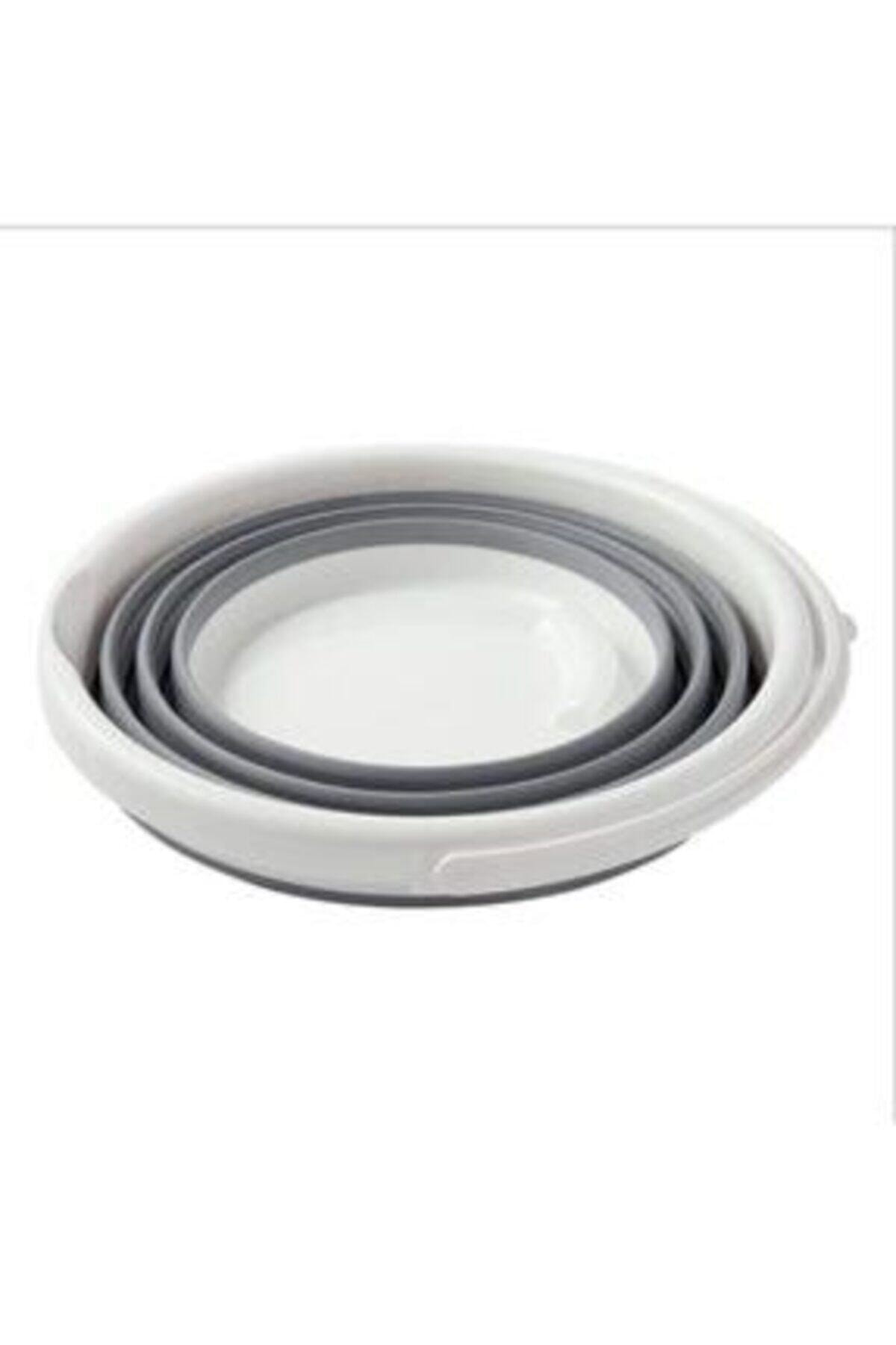Retractable Folding Collapsable Bucket 12.8lt Takes Small Space Easy to Use Foldable Multipurpose Bucket Made in Turkey