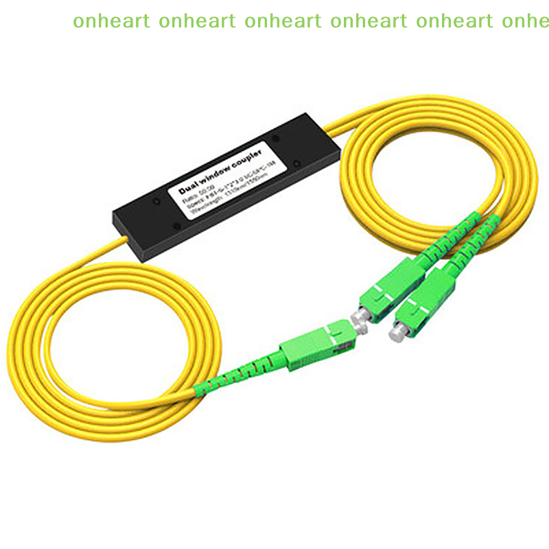 Konischer 1-zu-2 Splitter-Box / APC Computerzubehör 1 Stk. 1x2 FTTH Glasfaser-Splitter 1-zu-2 Glasfaser-Splitter-Box