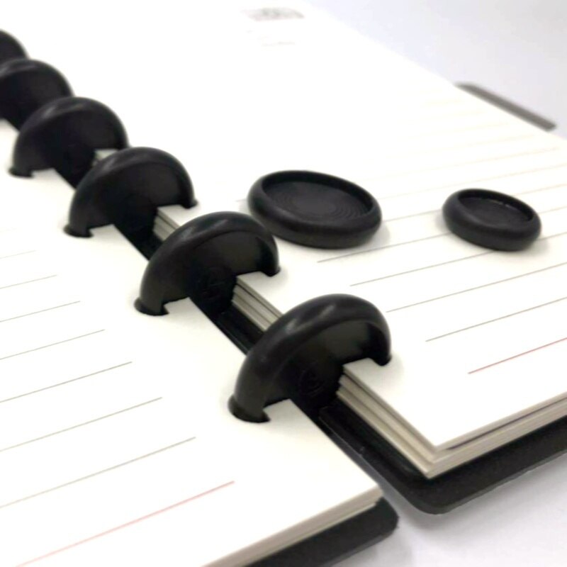 10pcs/bag 18/24/28/32/38mm Classic Disc Ring Binder for Diy Notebooks/Planner Dicsbound Notebook Ring Binders