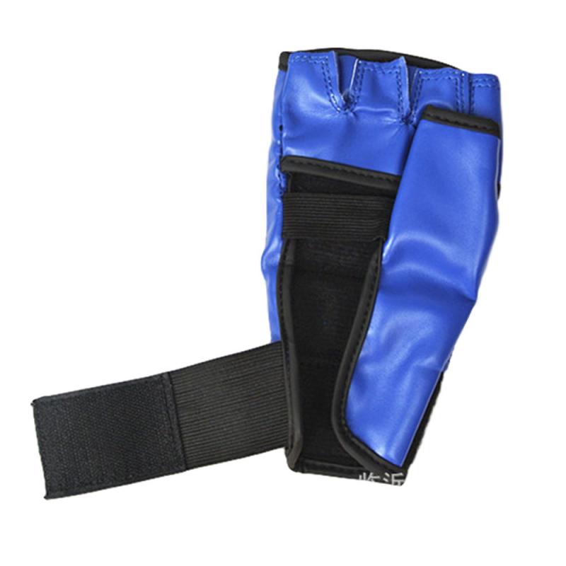 Split-finger Boxing Gloves, Punching Bag, Half-finger Open Glove, Palm Breathable Five-finger Leather Split Finger