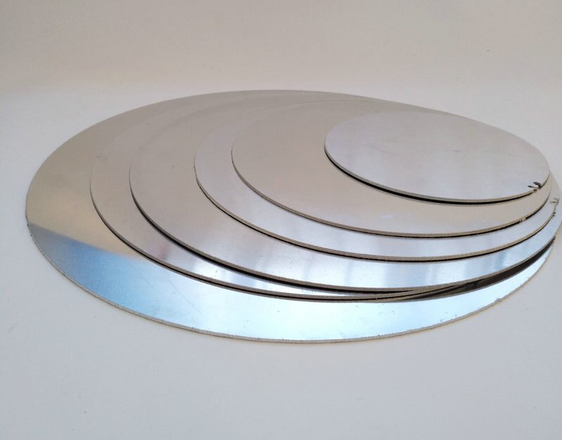 2mm Aluminum 3003 Blank Round plates 7"/10"/12"/14"/16" inch Disc Circle Flat Sheet DIA 180/250/280/350/400mm
