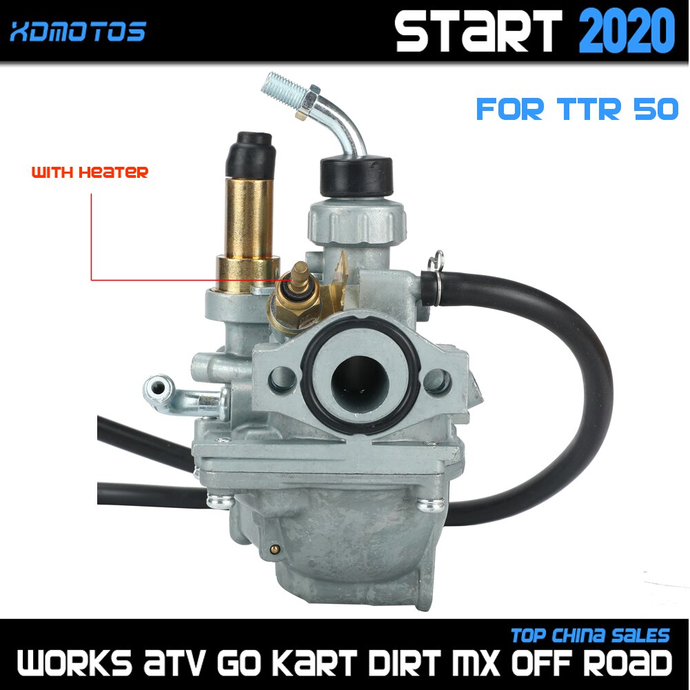 Carburetor for Yamaha 50cc TTR 50 TTR50 TT-R50E Trail-Motorcycle Minibike Dirt Bike Parts OEM Carb 2006