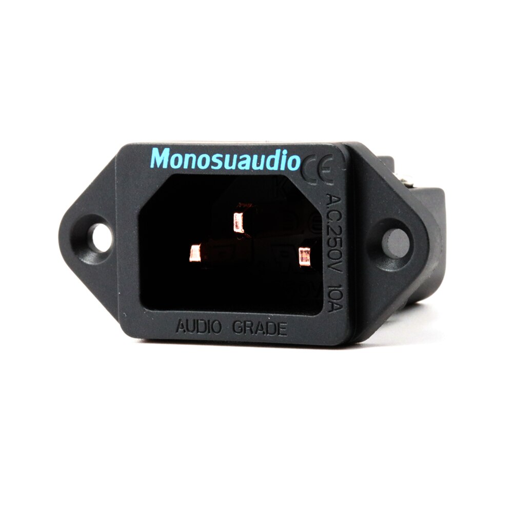 Monosaudio IB70(C) Inlet Power Plug Socket - Pure Red Copper Conductor - Standard Grounding