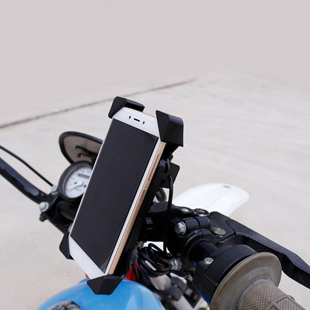 Phone Holder Universal 360 Degree Rotating Motorcycle Mobile Phone Holder Bracket Mount Stand motorbike accessories