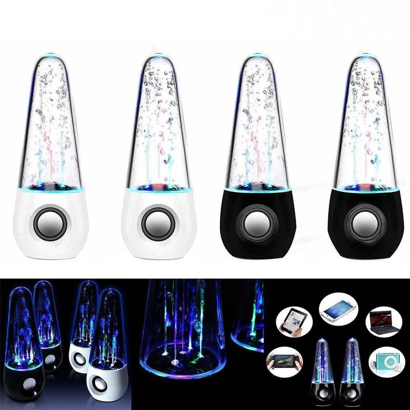 Portable Wireless Dancing Water Speaker LED Light Fountain Speaker Party Home A9M9