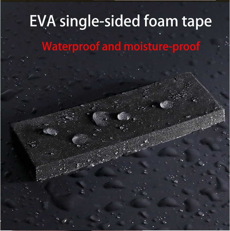 EVA sponge single-sided tape shockproof foam sealant strip 10-50MM car foam pad sound insulation buffer anti-collision foam tape