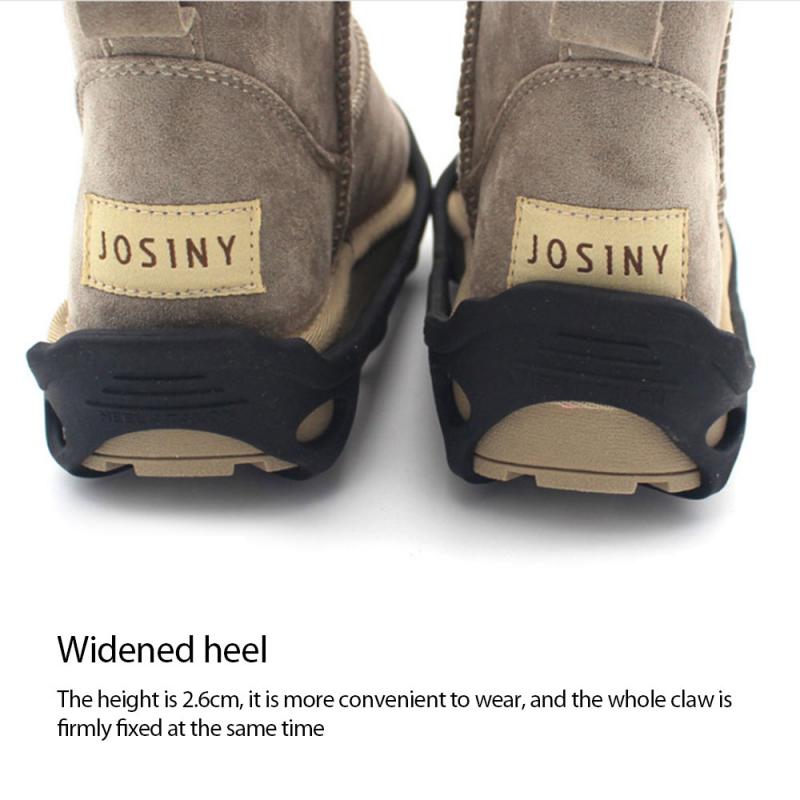 1 Paar Outdoor Sport Ice Sneeuw Gripper Schoen Cover Antislip Crampons Ice Grip Lopen Traction Cleats Ice Gripper cover Stijgijzers