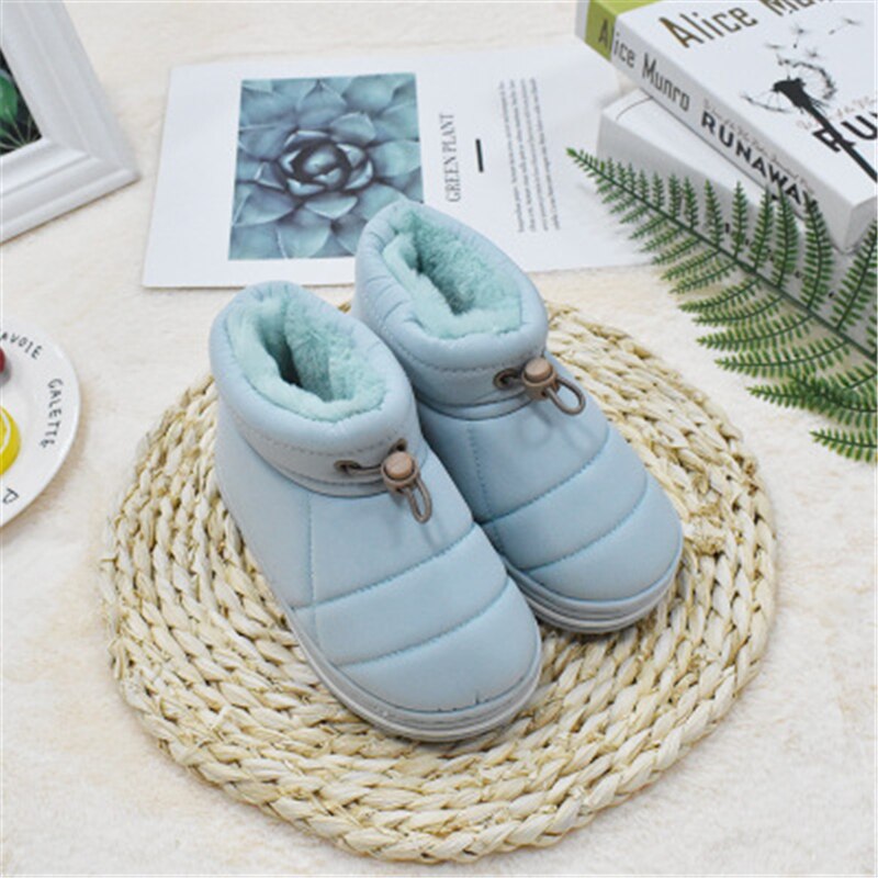 2020 nuovi stivali da neve per bambini invernali stivali da bambina in lana peluche ragazzo scarpe calde moda stivali per bambini scarpe per bambini