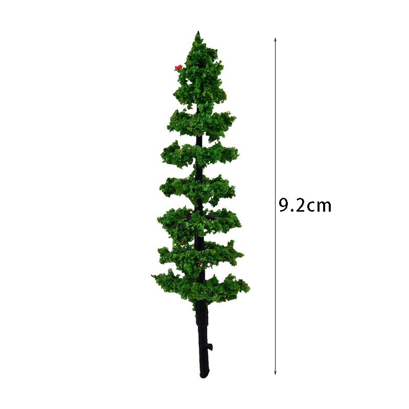 1pc mini tre kunstig hage miniatyr harpiks håndverk hjemmedekorasjon mikro landskap bonsai plante: Stil 021