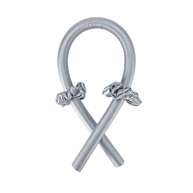 Papilotki kobiece narzędzia robić włosów jedwabne opaski robić curlingu papilotki bez ciepła formy faliste mokre i faliste wiązki kędzior bar narzędzia robić włosów: Ash