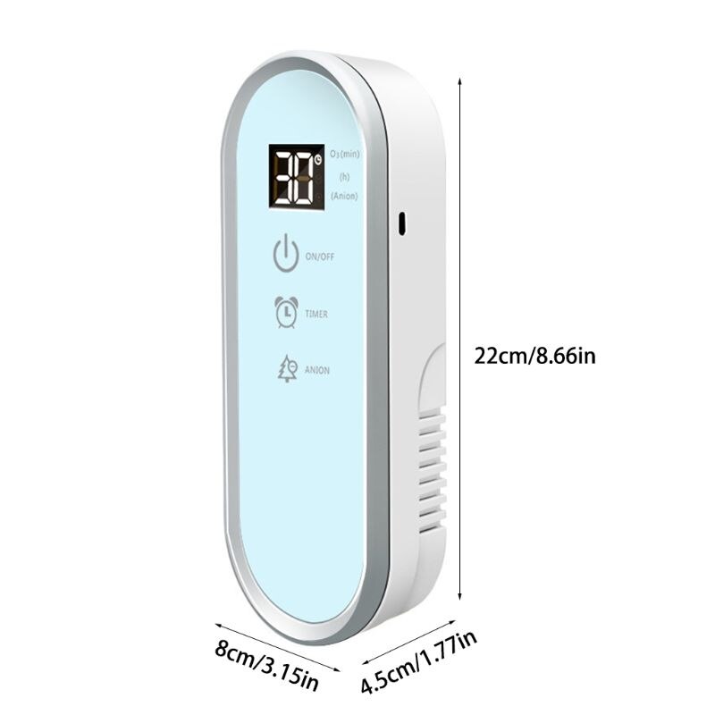 Negative Ion Generator Air Purifier Smart Remove Formaldehyde Scavenging Odor Sterilization Home Deodorant Machine