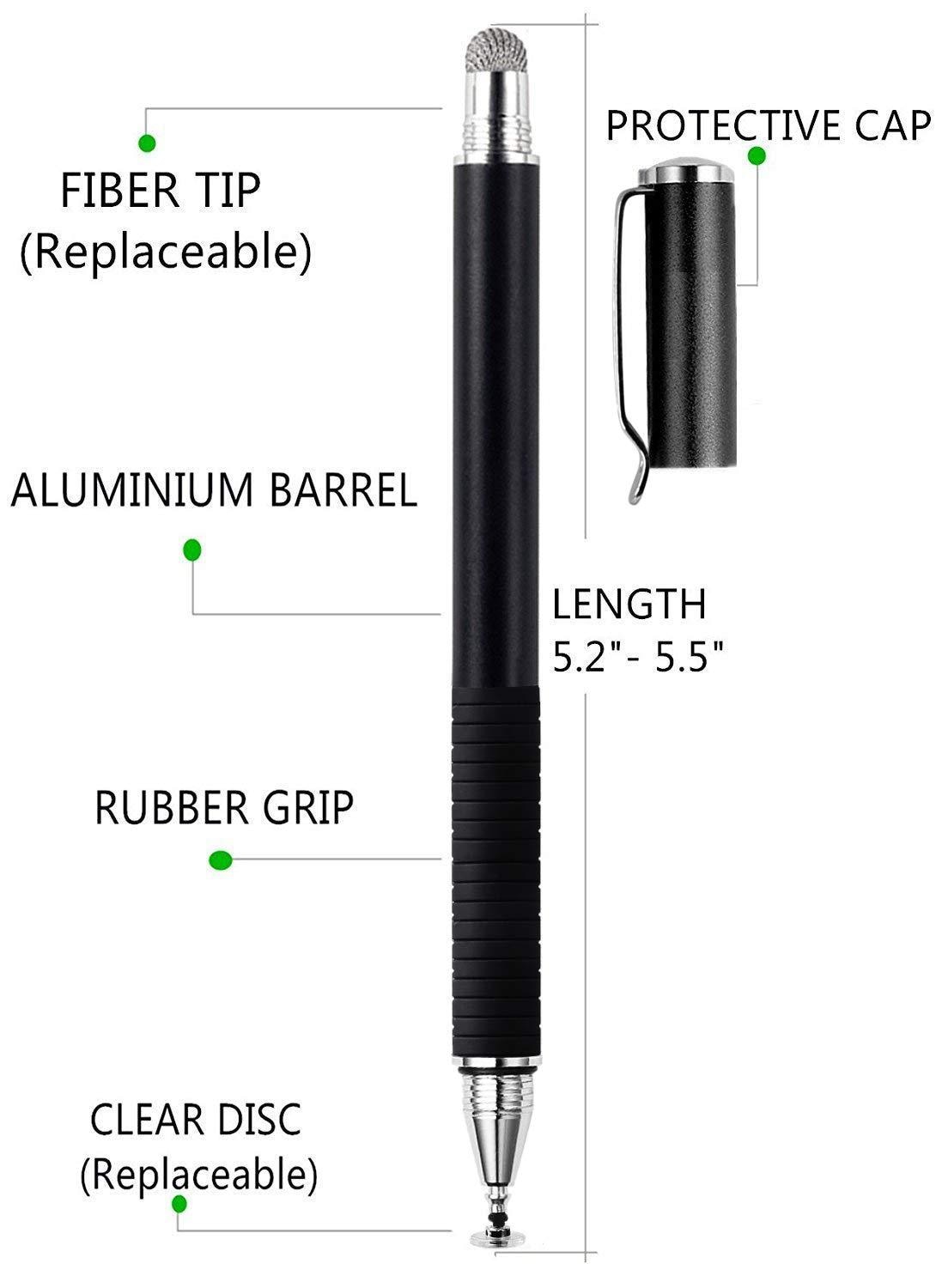 Disc Stylus Touch Screen Capacitieve Pen Voor Iphone /Ipad/Android Smartphones Hoge Precisie Multi-Functie pen