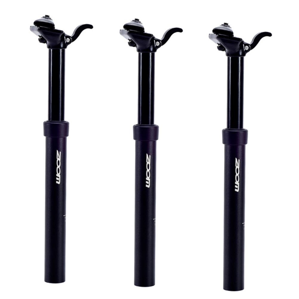 Height Adjustable Seatpost Dropper Post Aluminum Alloy Bike MTB External Routing Manual Control Seat Post Bicycle Parts 375mm
