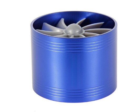 Lvifloae Auto Turbolader Zwillingslüfter - Kraftstoffsparender Tuningsatz Für Mehr Motorleistung