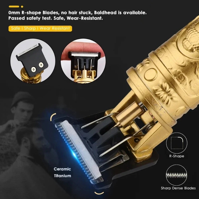 T9 Hair Clipper Beard Shaving Body Hair Trimmer Clippers Electric Hair Cutting Machine Barber Men Trimmer Shaver