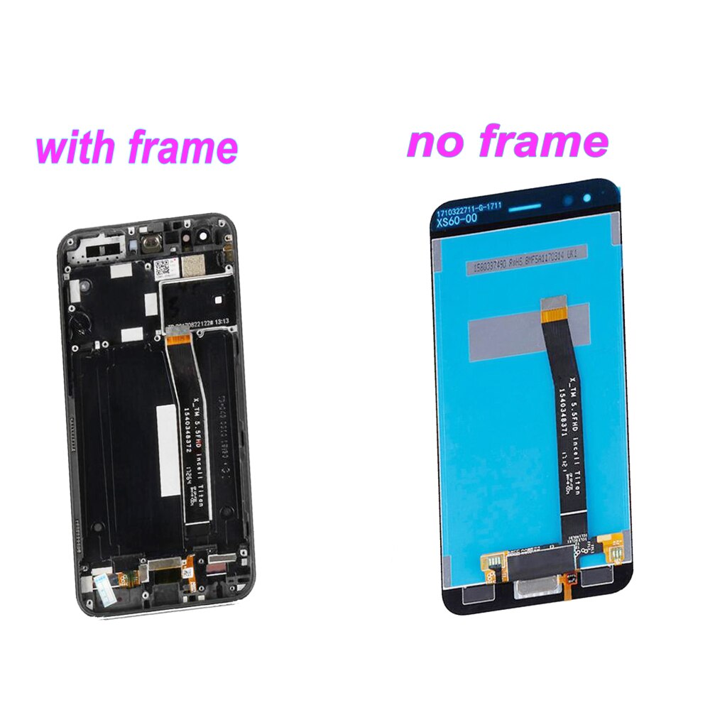 Starde LCD 5.5 ''dla ASUS Zenfone 4 ZE554KL Z01KD wyświetlacz LCD ekran dotykowy Digitizer montaż części z ramą i darmowe narzędzia