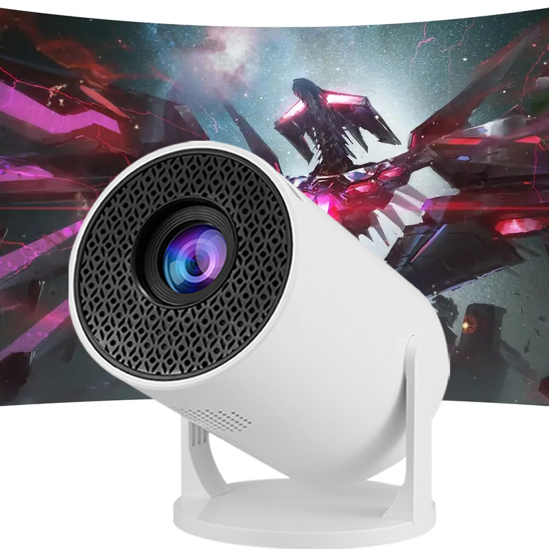 M5 Portable Mini Multimedia Projector, Supports Mobile Phone Screen Projection, Can Be Turned On Time During Outdoor Camping.