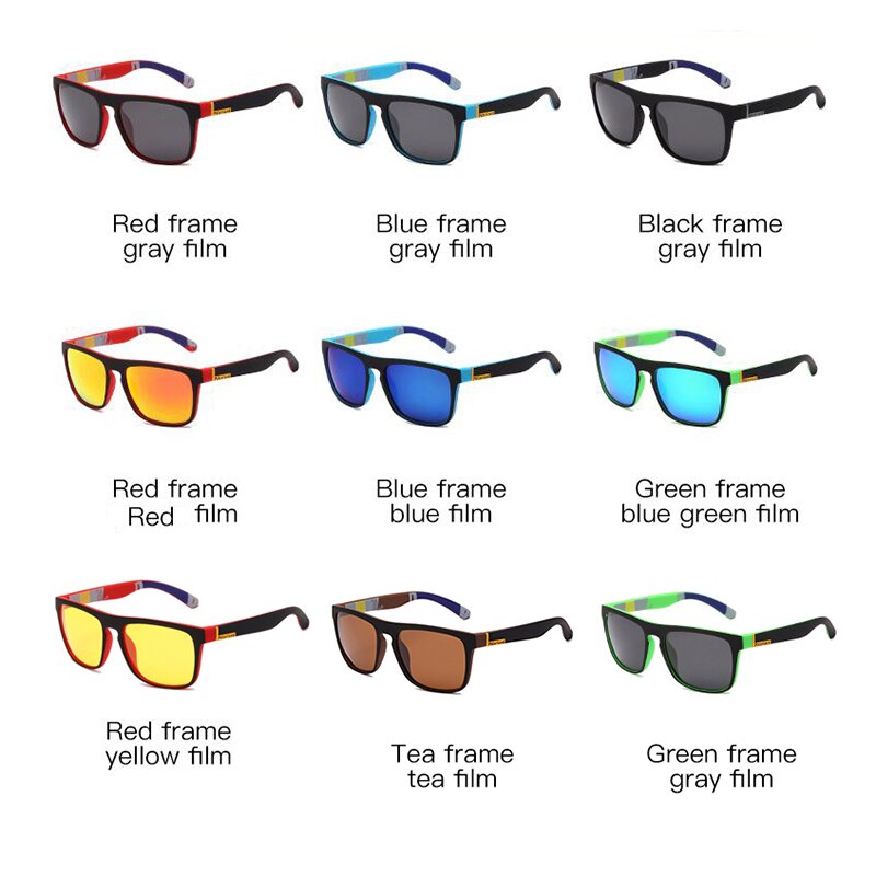 Brand Fishing Polarized Glasses Mens Women Night Vision Driving Goggle Camping Hiking Eyewear Sports Sunglasses With Rope