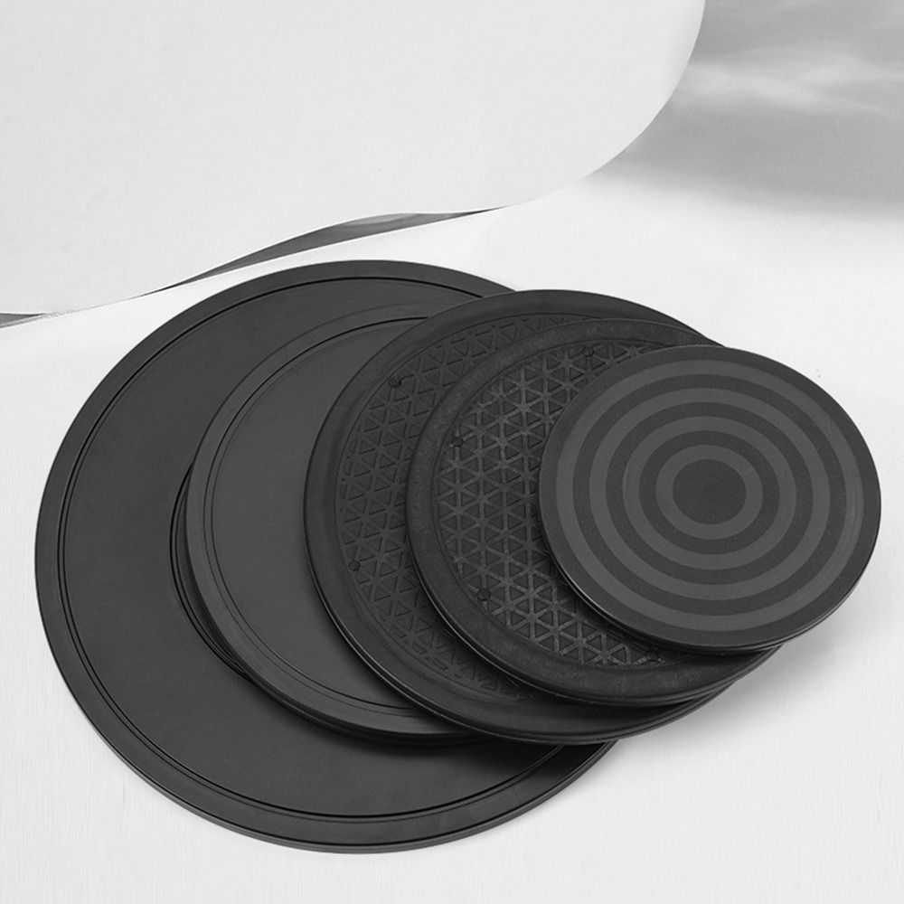 360 rotations roterande skivspelare praktisk halkfri keramikhjul diameter 20/25/30/40cm roterande platta
