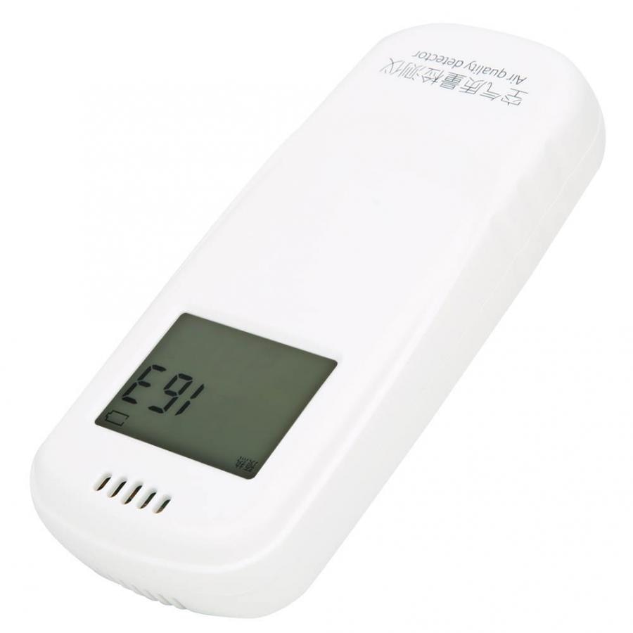 Lcd digital formaldehyd hcho tvoc detektor indendørs luftmåling måler monitor tester til husholdningskontor bil