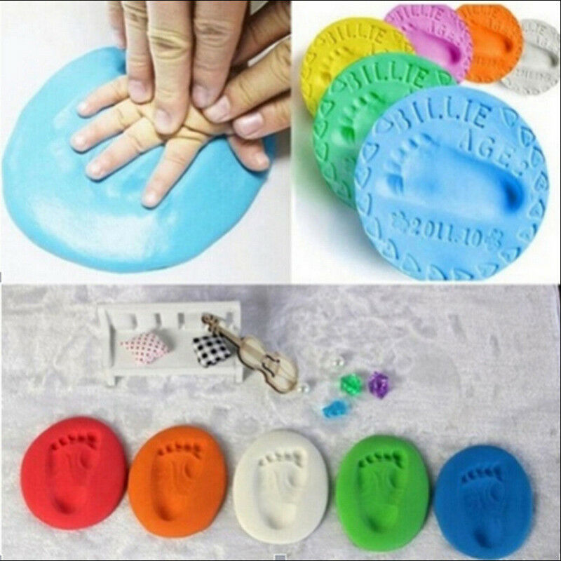 ! Baby Kids Speelgoed Basic Leren Peuter Baby Kind Developmental DIY DIY Modder Voor Pasgeboren Hand Foot Print