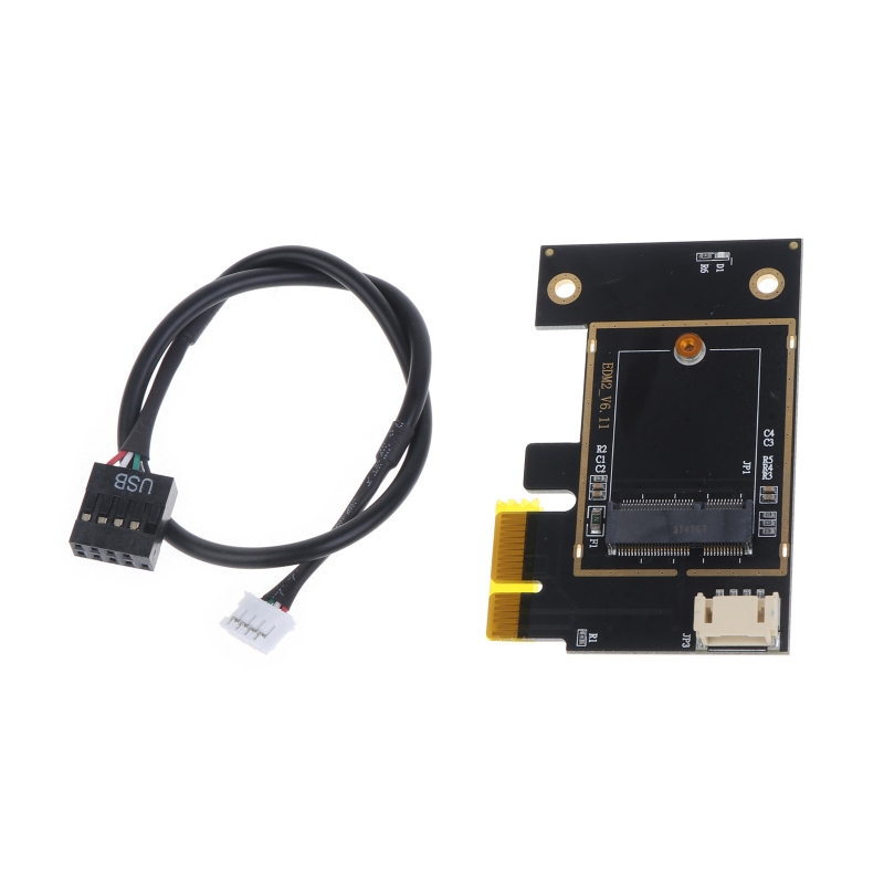 Placa sem fio wi-fi m.2 ngff para chave a para pci para pci-e dropship: Blue
