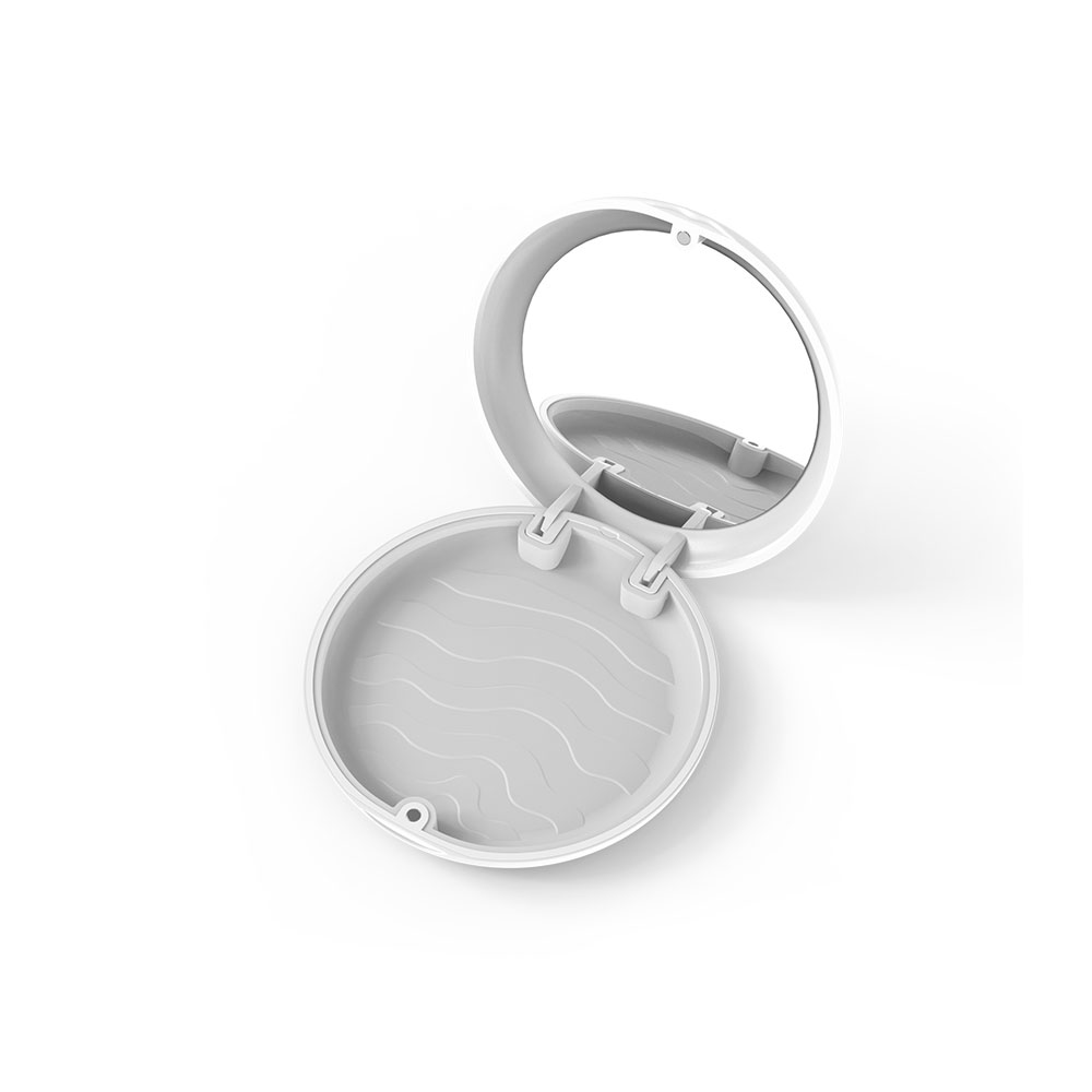 Caja de almacenamiento para dentadura postiza, alineador de ortodoncia Invi-salign, retenedor de soportes, contenedor de dientes postizos, organizador de funda protectora: Rosa