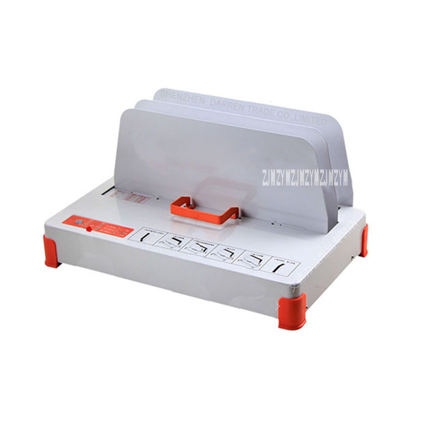 1PC 100w GD-500 binding machine,financial credentials, document,archives binding machine,binding thickness 50mm