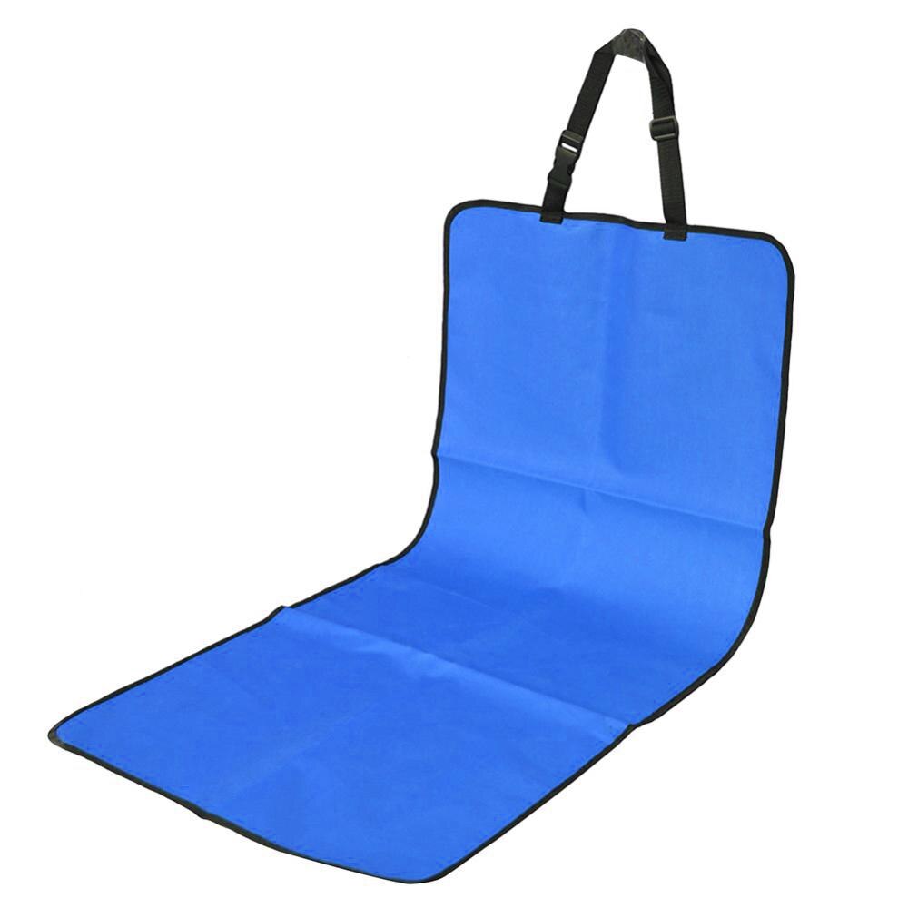 Water-Proof Pet Carriers Auto Seat Cover Honden Katten Puppy Seat Mat Deken Deken Reizen Accessoires Auto Stoelhoezen kussen Mat: Blauw