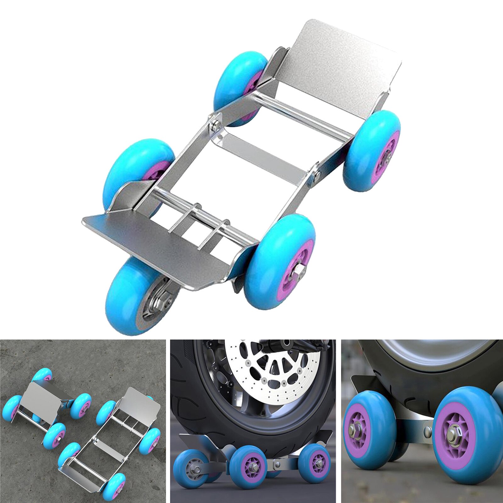 Remolque de motocicleta para coche en movimiento, elevador de coche eléctrico con ruedas, Universal, para motocicletas