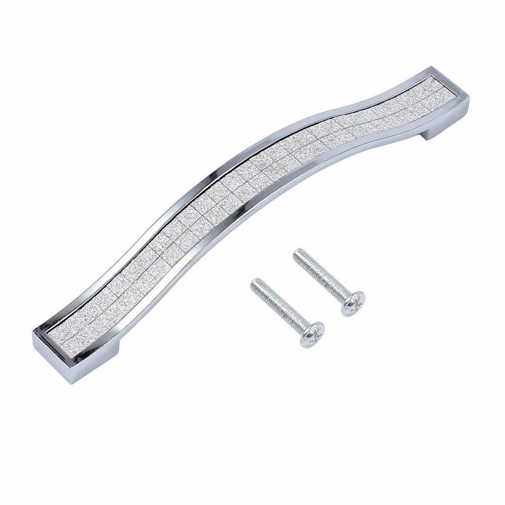 GARLLEN 10 sztuk 128mm nowoczesna kryształowa diamentowa klamka drzwi pochwyty robić szafki kuchenne szafa szuflada robić szafki