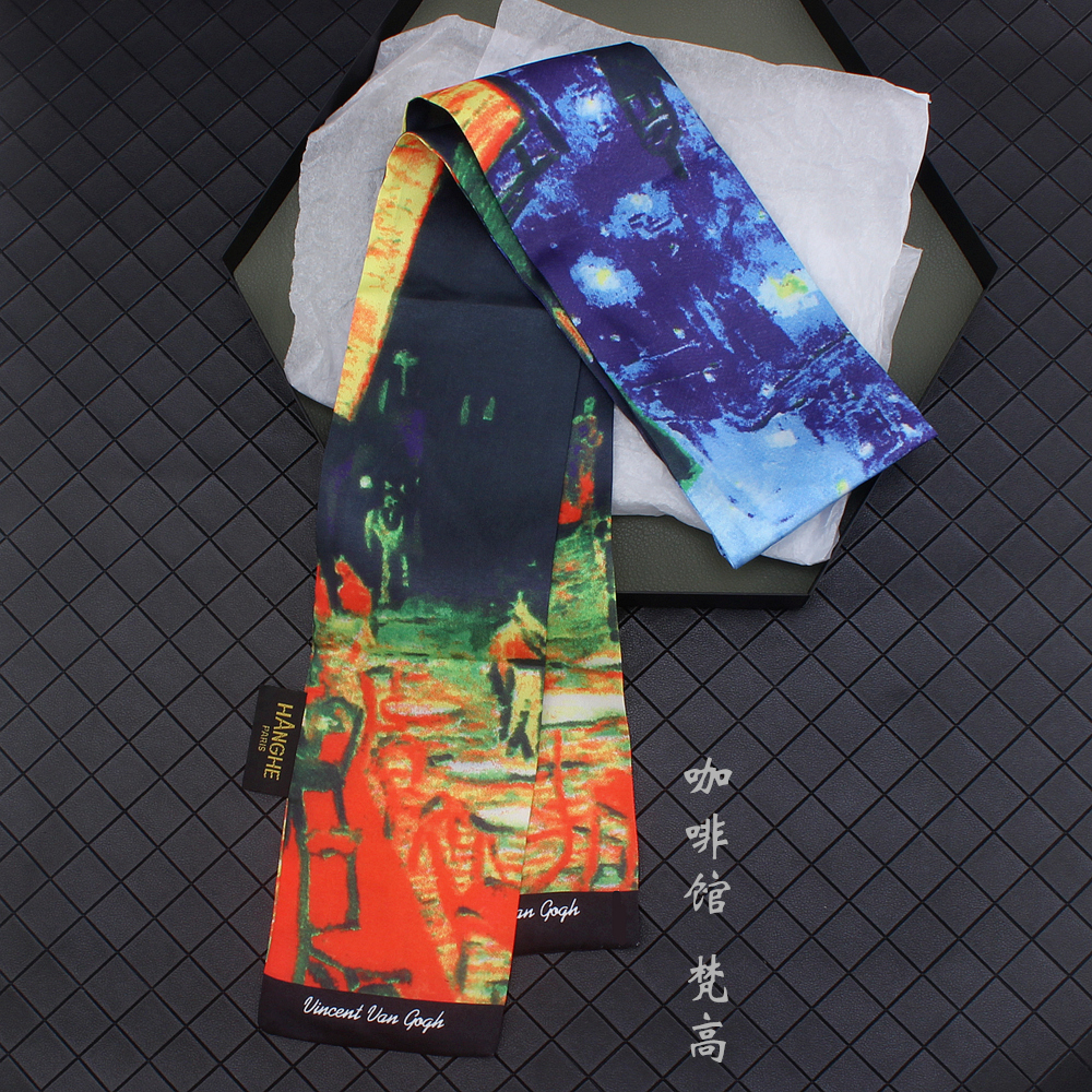 Gustav Klimt "pocałunek" obraz olejny Twill jedwabny szalik kobiety szalik Skinny Bag szalik kobieta pałąk szaliki okłady dla pań: 12