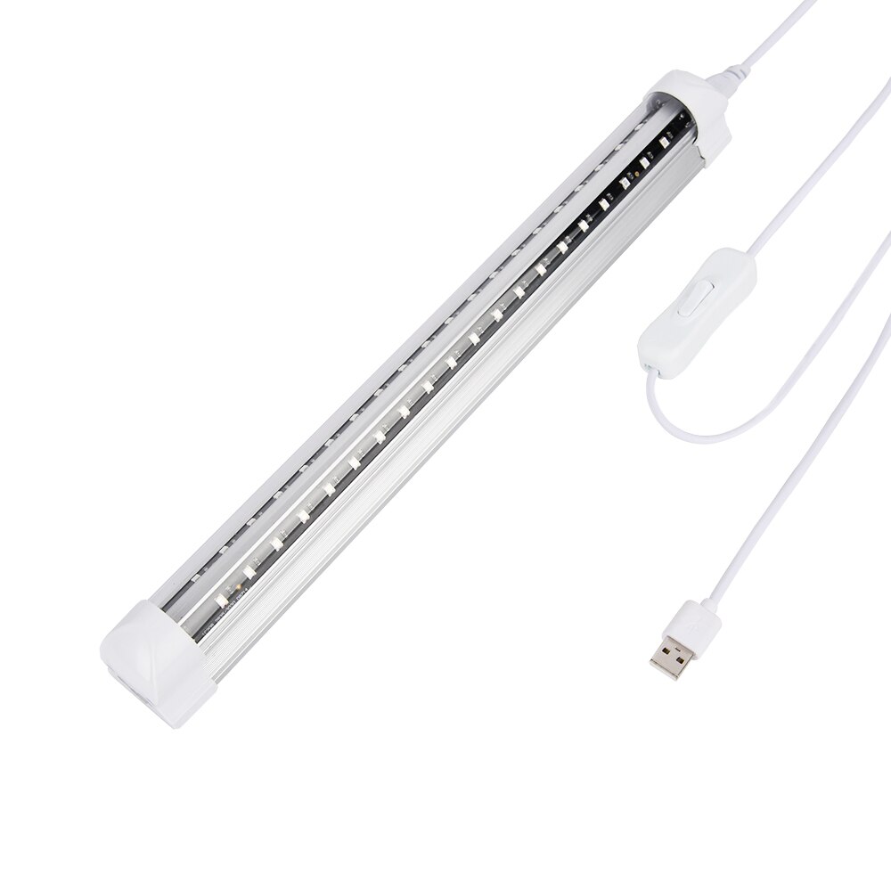 Tubo de luz LED UV para discoteca, lámpara de curado UV integrada, tubo de luz ultravioleta para pintura corporal de , 10W: USB Connector