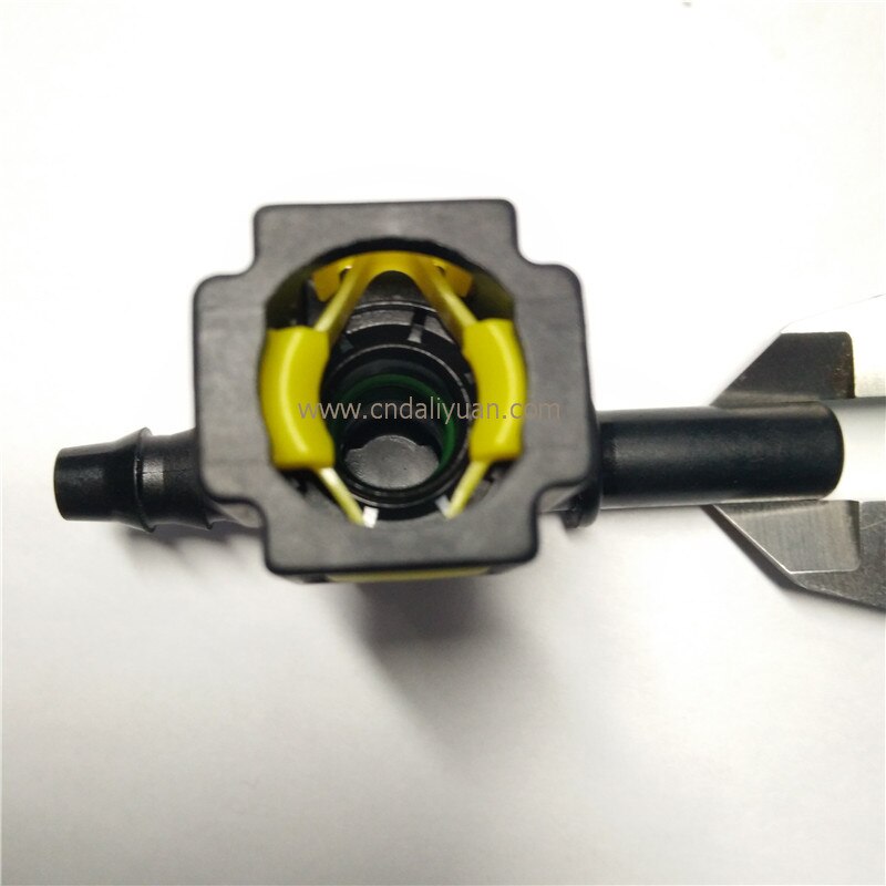 D8 Tee connector for Peugeot 207 Fuel line quick connector plastic female connector gas fuel filter connector two 2pcs a lot