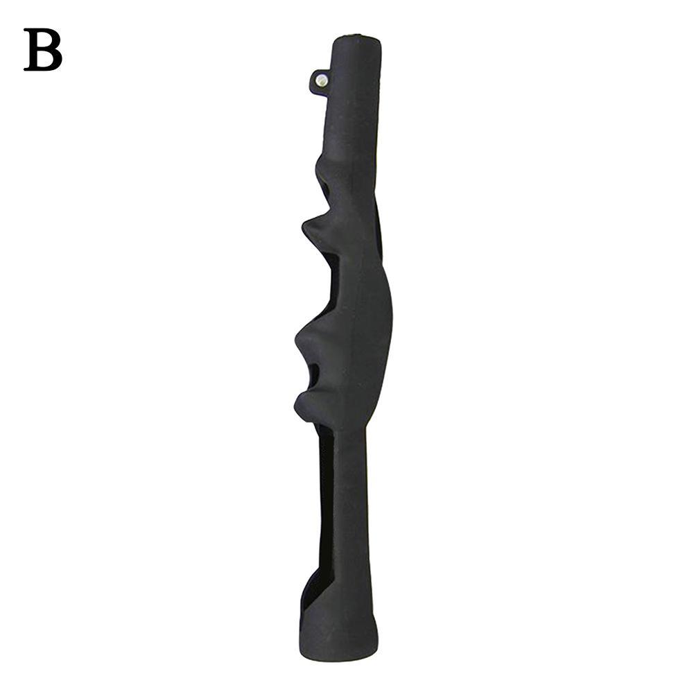 Golf Grip Swing Practice Handle Device Golf Supplies Club Grip Golf Trainer Putter Grip L3B3: black