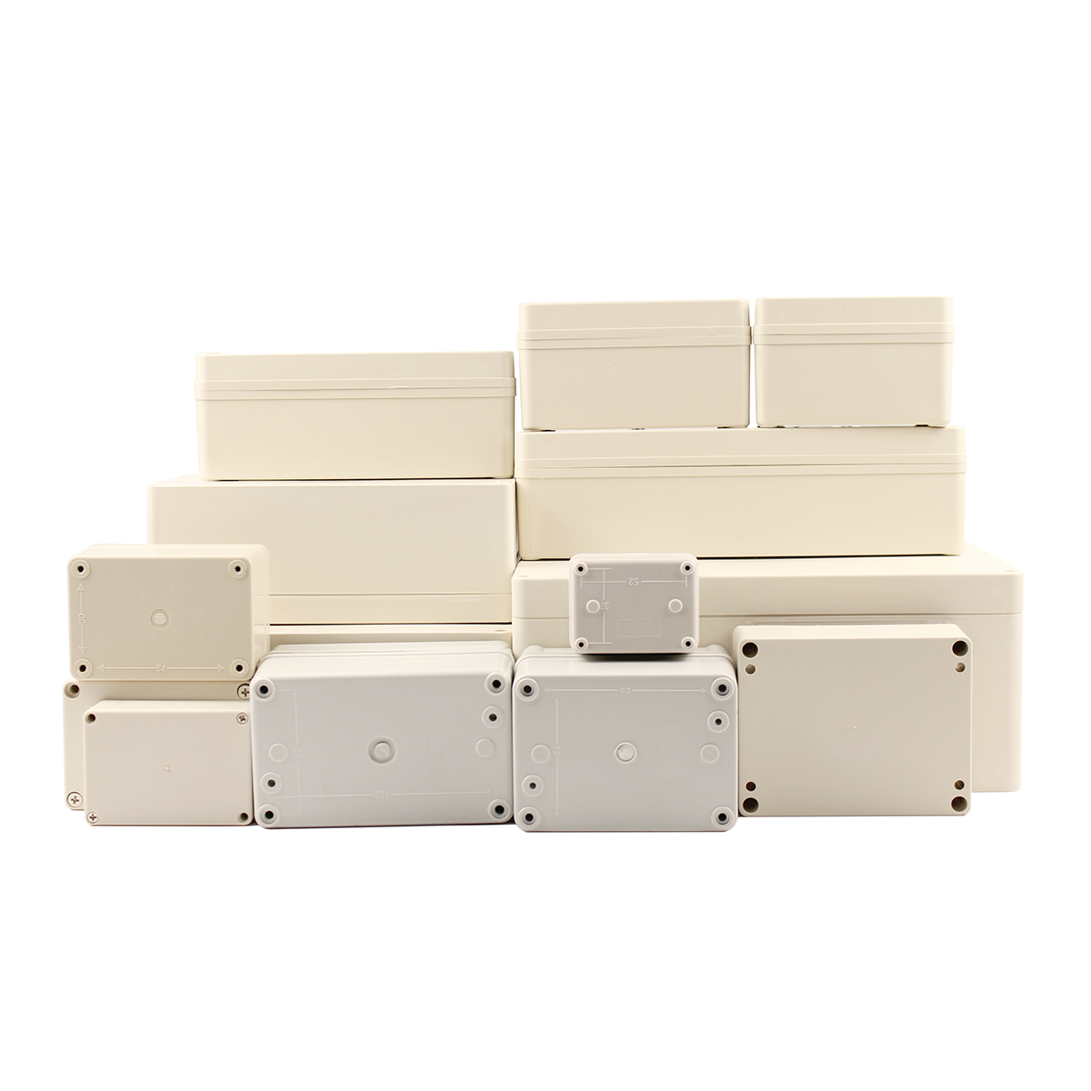 1 Pc Elektrische Transparante Cover Behuizing Waterdichte Junction Box Diy Elektronische Doos Abs Plastic Waterdichte Junction Case