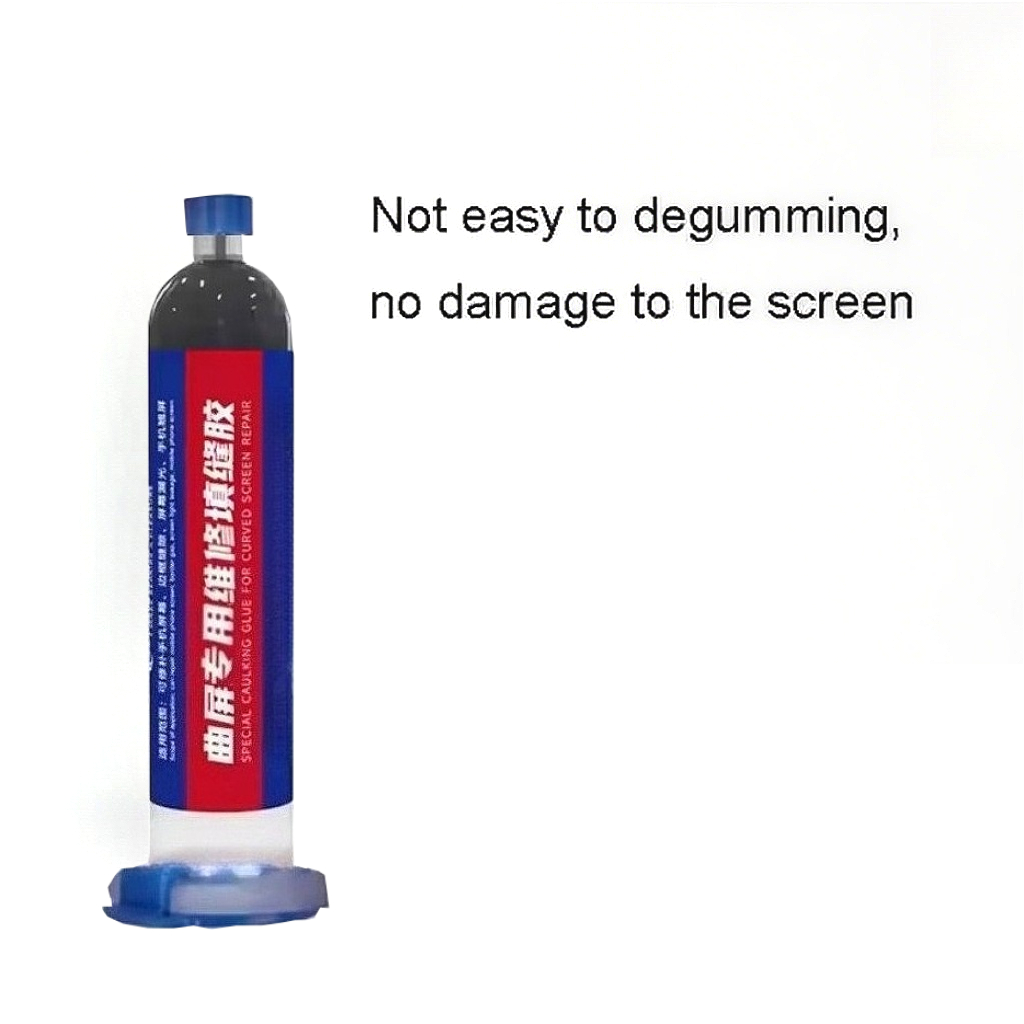 Colle de Réparation pour Téléphone - 10/30ML - Entretien Écran Courbé - Mastic Étanche - Application Plastique