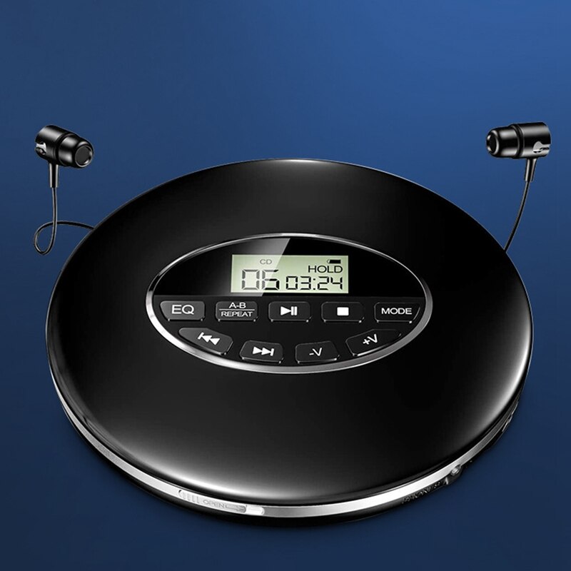 JABS CD Player Headphone HiFi Music Reproductor Walkman Discman Shockproof