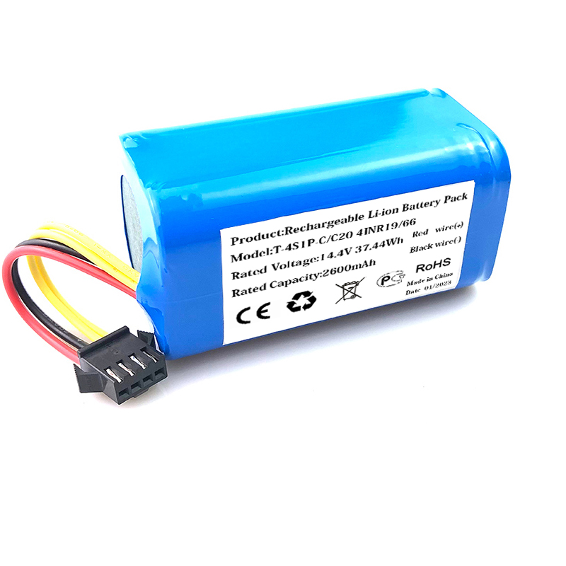 14.4V 37.44Wh T-4SIP-C T-4S1P-C20 4INR19/66 battery