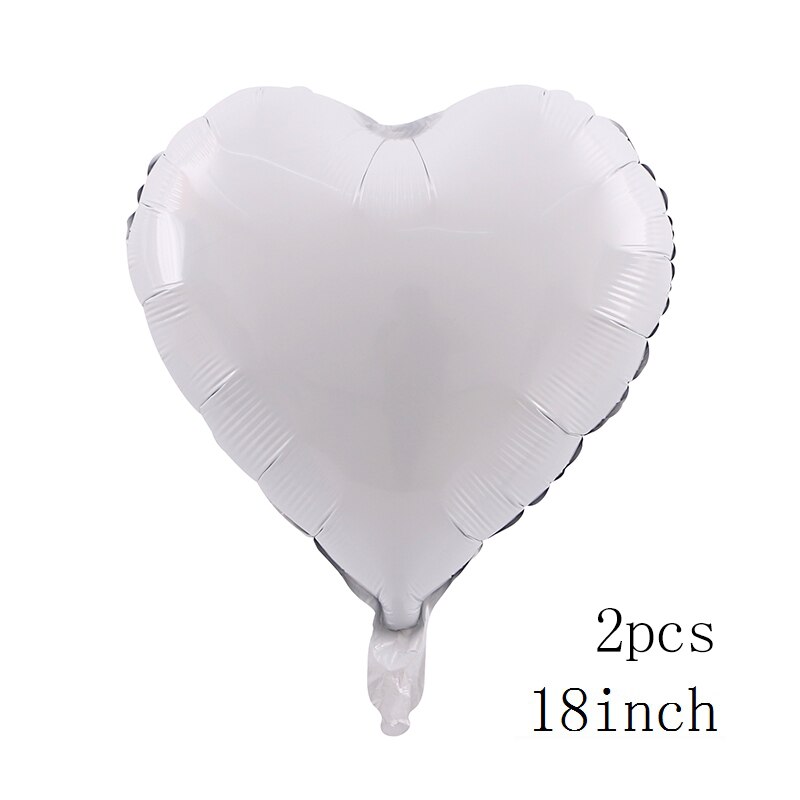 100x76cm Double Bear Hug Heart Balloons Foil Cartoon Bear I Love You Wedding Valentine's Day Event Party Balloon Decoration: 2pcs White