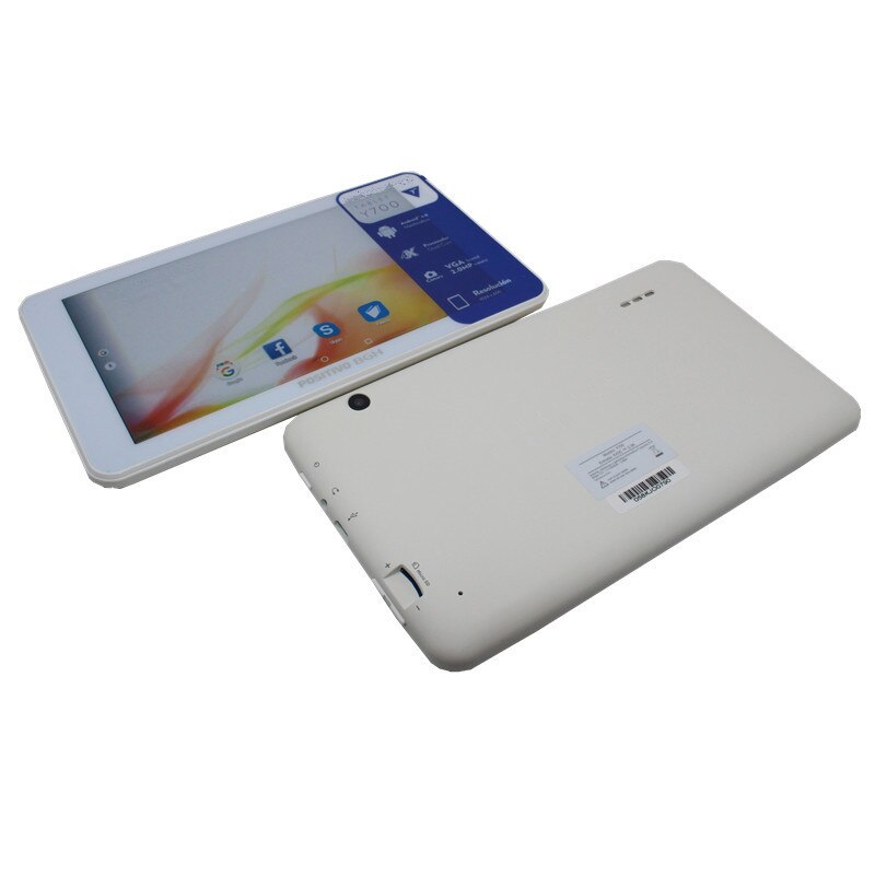 7 Inch Y700 RK3126 Tablet PC 1GB+8GB Android6.0 Quad core Tablet PC1024*600 pixes Bluetooth WIFI Dual camera white tablet
