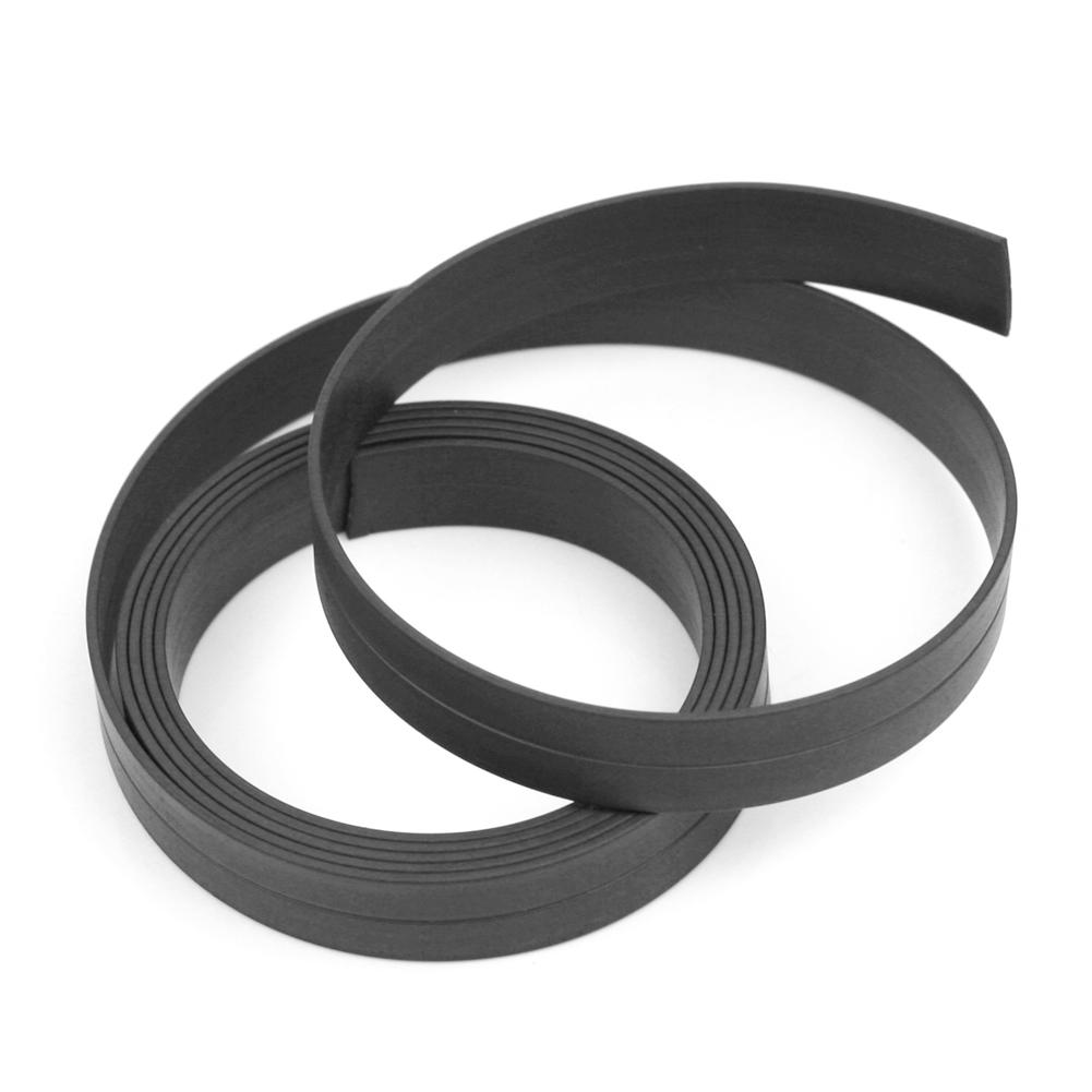 Lång rulle gummi flexibel magnettejp hantverk magnetremsa butik kontor hem skola fil dty förnödenheter 100cm x 1cm