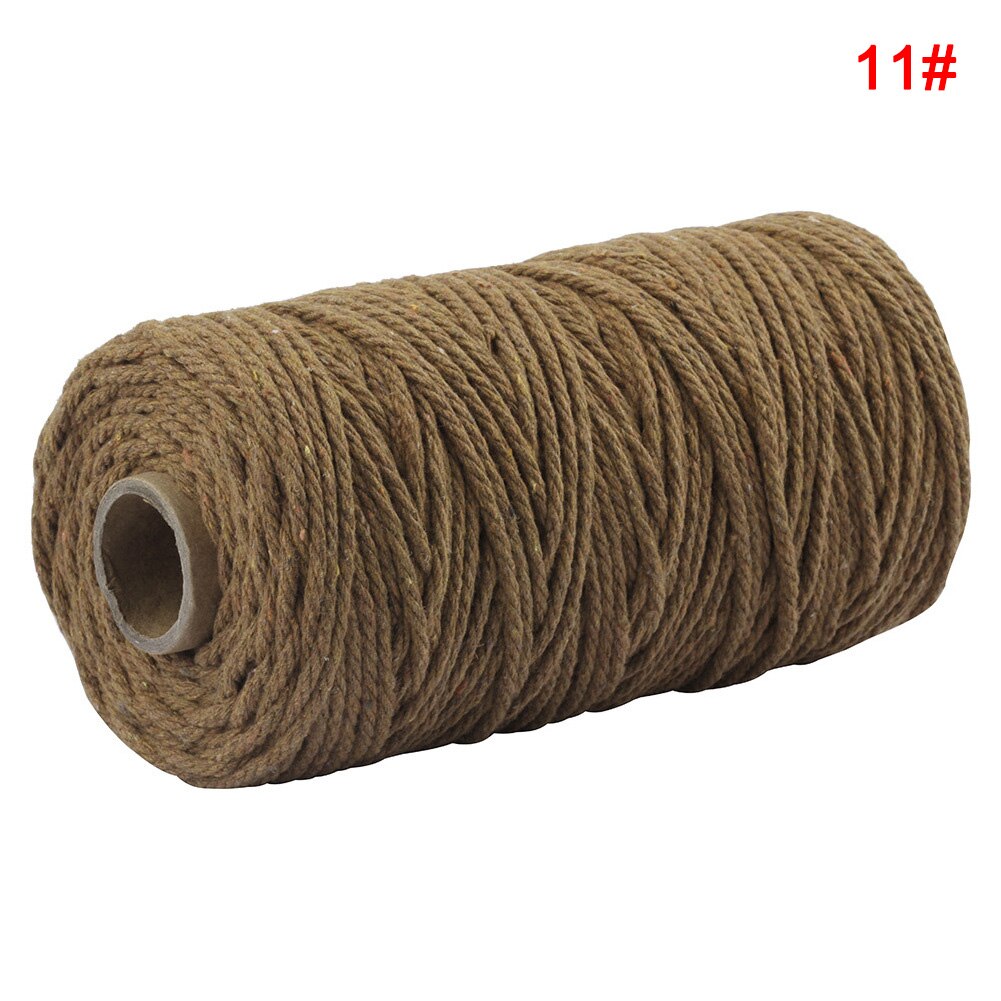 2mm Colorful Anti-Fading Cotton Rope DIY Decorative Wrapping Accessory Hand Tools PAK55: 11