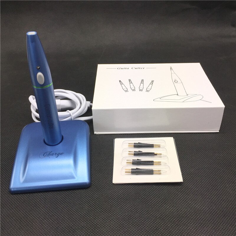 Dobbelt øjenlåg hæmostatisk pen oplader elektrisk cautery pen oftalmisk elektrisk koagulation pen: 1 stk blå